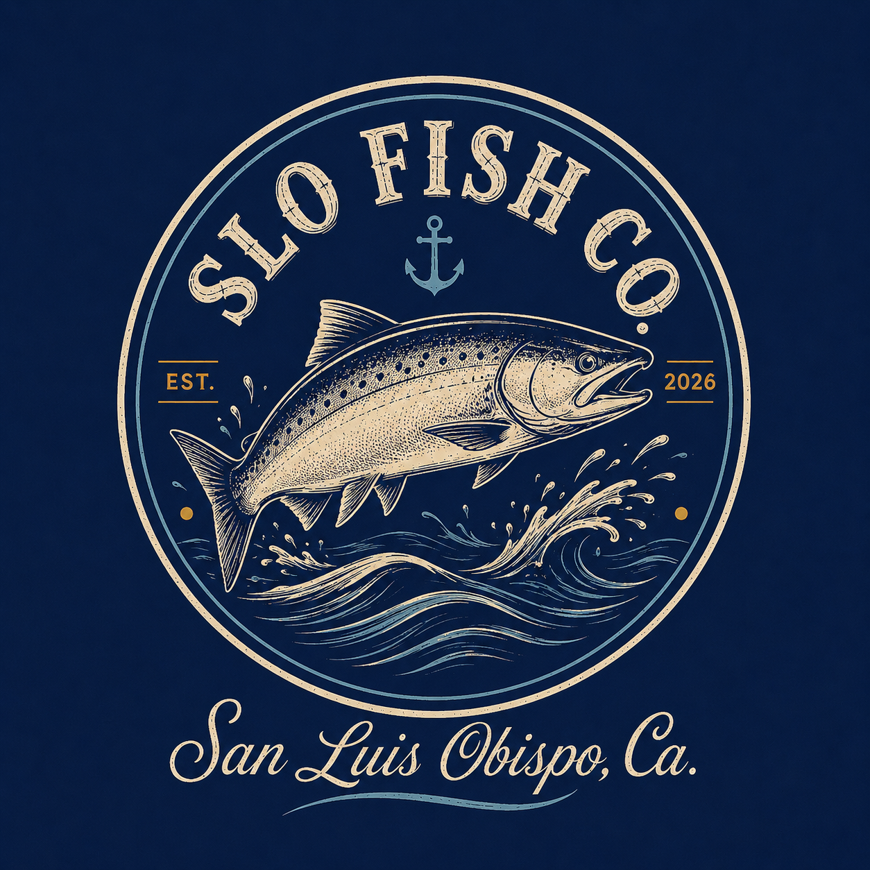 SLO Fish Co. branding